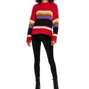 Sanctuary Party Multicolor Striped Sweater